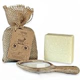 Dr.Ancient Ziegenmilch-Seifenstück, biologisch, natürlich, traditionell, handgefertigt, antik – Anti-Aging-Hautaufheller, Feuchtigkeitscreme – absolut keine Chemikalien!