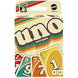 Mattel Games GXV43 - UNO Iconic Series 1970, Kartenspiel mit Jubiläumsdesign, 112 Karten für Sammler, Spieleabend für Teenager und Erwachsene, für Spieler ab 7 Jahren