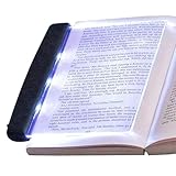 VBESTLIFE Lightwedge Leselampe, tragbare LED-Leselampe Bright Light Lampentafel Lightwedge Book Light für Nachtlesung