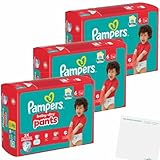 usy Bundle für Pampers Baby Dry Pants Gr.6 13-19kg Extra Large 3er Pack (3x20St Packung) + usy Block