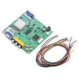 Kissmii GBS8200 CGA//YUV/RGB zu VGA Ausgang Arcade Jamma Game HD Video Konverter Board Monitor zu LCD GBS-8200