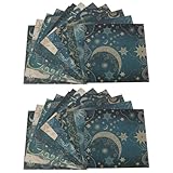 Astrologie Mysterious Starry Sky Scrapbook Papier, 15,2 cm, dekoratives Papier, Bastelseiten, Scrapbook-Seiten für Bastler, 24 Blatt