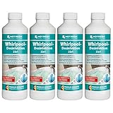 HOTREGA Whirlpool Reiniger - Konzentrierte Desinfektion & Entkalkung für alle Whirlpool-Systeme