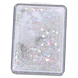 TOVINANNA Retro Kompaktspiegel Mit LED Beleuchtung Faltbarer Taschenspiegel Für Damen Ideal Für Make up Und Kosmetik Kleiner Handspiegel Mit Vergrößerung Für Die Handtasche Perfekt Für