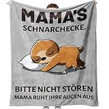 KAAYEE Mama Geschenk Weihnachten, Kuscheldecke Geschenke für Mama zum Geburtstag Valentinstag Muttertag, Geburtstagsgeschenk Ostergeschenke Muttertagsgeschenk für Mutter