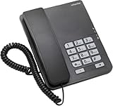 Swissvoice CP20 Schnurgebundenes und Wandmontagefähiges Analog-Telefon mit Wahlwiederholung