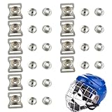 laxreheye Schnellentriegelungsschnalle, Helm-Schnellentriegelungs-Set, 10-fache Verstellung, multifunktionales Ersatzteil, Zubehör für den Helm für den Baseball-Softball