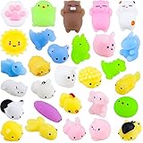 40 Stück Mochi Squishy, Squeeze Toy Set, Niedlich Squishies Fidget Toys Anti Stress Spielzeug,für Kinder Erwachsene, Ostereier, Stressabbau,Geschenktüten für Klassenzimmerpreise