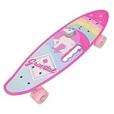 Skateboard Kinder, Komplettboard hochwertige mit LED-Leuchtrollen für ab 4 Jahren Kinder, Jungen, Mädchen, Teenager, Anfänger