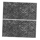 GRIRIW 2st Poliertuch Reparieren Feste Bodenformen Demontage Von Stoffautos Anzugsöffnungen Abnehmbare Bodenformen Klemmschalter Abluftöffnungen Autozubehör Materielle Formen Grey PVC