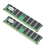 Taidda Stabiler Betrieb Hohe Temperaturbeständigkeit für Gaming und Arbeit 2 Stück 1 GB DDR 400 MHz PC-3200 Desktop-Speichermodul für Desktop-Computer