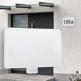 LED Aussenleuchte mit Bewegungsmelder Hausnummerleuchte inkl. Aufkleber MAXOR ST350M