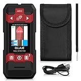 QLUUE Laser Entfernungsmesser (40m)& Leitungssucher 2 in1 Über USB wiederaufladbares, multifunktionales Messgerät, das Entfernung, Fläche und Volumen misst und Holzbolzen/Metall/stromführende Wechsels