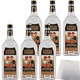 usy Bundle für Schwarzwaldhof Kirschwasser 40% vol 6er Pack (6x0,7L Flasche) + usy Block