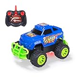 Dickie Toys - RC Monstertruck Rep Attack - ferngesteuertes Auto für Kinder ab 6 Jahre mit Fernbedienung (2-Kanal FS, 2,4GHz) und Batterien, 15,5 cm, bis 10 km/h
