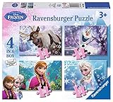 Ravensburger - Disney Die Eiskönigin – Völlig unverfroren 4 in 1 Puzzle-Set (Sortimentsartikel) [UK Import][Exklusiv bei Amazon]