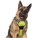 Supet Hundegeschirr Einstellbare Anti Zug Geschirr Reflektierend Atmungsaktiv Geschirr Hunde Leichtes Brustgeschirr aus Nylon Oxford für Große Mittlere und Kleine Hunde