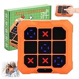 YFCJYBF 6 in 1 Wiederaufladbare Tic Tac Toe Spiel Box mit Gehirn und Gedächtnis Spiele，Tic Tac Toe Bolt Spiel，Handheld Puzzle Brettspiel Spielzeug, Weihnachts Geschenk für Kinder 3-10 Jahre