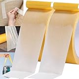 APICORT 2 Rolls Doppelseitiges Klebeband Extra Stark - 3cm x 20m teppichklebeband, Einfach zu Schneiden und zu Entfernen - Ideal für Teppich, Foto, Wand, Küche, Zuhause, Schule, Auto oder Outdoor