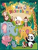 Mein Stickeralbum: leer zum sammeln / eeres Stickerbuch zum Einkleben | 110 Seiten | ca. DIN A4 | Tolles Geschenk für Mädchen und Kinder | Musik | Kein Silikonpapier
