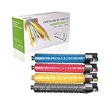 Ineecink Kompatible Tonerkartusche Als Ersatz Für Ricoh IMC300 842378 Zur Verwendung Mit Ricoh IM C300 IM C400 IM C300F IM C400F Drucker, 4Er-Pack,4p