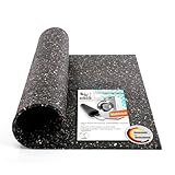 BigDean Premium Antivibrationsmatte 60x60 cm 1cm dicke Waschmaschinen Unterlage Made in Germany Antirutschmatte Waschmaschine Gummimatte zuschneidbar