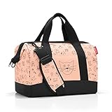 reisenthel allrounder M kids Tasche 40 x 33,5 x 24 cm/18 l/cats and dogs rose, Farbe:rot