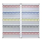 Generisch Hochwertiger Schlüsseltresor, professioneller Metallschlüsselschrank mit Schloss, sicher für Zuhause/Büro, bietet Platz für 32 Schlüssel und EIN sicheres Schlüsselverwaltungssystem.