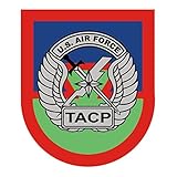 US Army – US Airforce Tactical Air Control Party (TACP) Patch Aufkleber – 8,9 cm hoch Vollfarbe Aufkleber