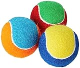 Petface Quietschender Tennisball, dreiteilig