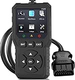 WDKXCN OBD2 Diagnosegerät, 10 Sprachen OBD-II Diagnosewerkzeuge, OBD2 Diagnosegerät für Alle Fahrzeuge, Motor Fehlercodeleser mit Vollständigen OBDII Funktionen, Auslesegerät Auto für Alle Marken