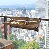 Stehtisch Klappbar, Wetterbeständiger Klapptisch, Bartisch, Stehtisch, Partytisch Klapptisch für Terrasse Garten, Viel Stauraum, Einfache Montage(90 * 30cm/35.4 * 11.8in)