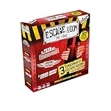 Escape Room Diset The Game für Erwachsene, kooperatives Brettspiel, 4 Abenteuer von 60 Minuten, für 3 bis 5 Spieler, ab 16 Jahren