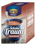 KRÜGER Family Schoko Traum Trinkschokolade I Kakao-Pulver zum anrühren I 8x 250g (10 Sachets)