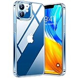 TORRAS Diamond Series für iPhone 12 Hülle, iPhone 12 Pro Hülle NO.1 Vergilbungsfrei Extrem Transparent Unzerstörbare Sturzfestigkeit Exzellente Kratzfestigkeit Extrem Dünne Handyhülle iPhone 12/12 Pro