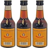 Max Piehl Mini Marsala Fine Giacomo's DOC Marsalawein süß Italien inkl. FeinWert E-Book (3 x 0.1 l)