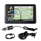 GPS-Navigation | Universeller 5-Zoll-Touchscreen Auto-Navigator GPS-Navigation DDR256M 8G MP3 FM Europa Karte 508