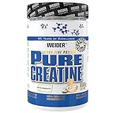 Weider Pure Creatine - Creapure Kreatin Monohydrat Pulver 600 g, Fitness & Bodybuilding, 176 Portionen