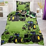 DASIAUTOEM Kinder Bettwäsche 100x135 cm + Kissenbezug 40×60 cm, Baby Bettwäsche Komplettset, Gamer Bettwäsche Jungen Mädchen, Wende-Set mit Reißverschluss, Kinder Baby