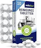Reinigungstabletten für Kaffeevollautomaten 10x 2g - kompatibel mit Siemens, Jura, Delonghi, Bosch, Krups