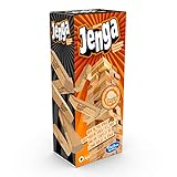 Hasbro Gaming Jenga Classic, beliebtes Geschicklichkeitsspiel zur Förderung der Reaktion, für Kinder ab 6 Jahren geeignet und für bis zu 2 Spieler, originelles Spiel
