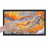 VSDISPLAY 18,5 Zoll 1920 x 1080 TFT-LCD-Industrie-Touchscreen, H/D-VGA-DVI-Videoanschluss, Metallgehäuse mit Halterung