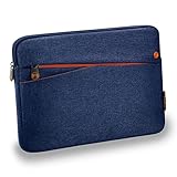PEDEA Tablet Tasche 9–11' Hülle Case für iPad Pro 11' 2025 M4/M2/M1, iPad Air 11' M3/M2 2024, iPad A16, Galaxy Tab S10FE, S9, A9+, Sleeve mit Zubehörfach, blau
