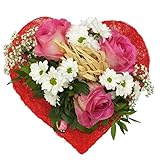 Blumenstrauß Sweet Love mit kostenloser Glückwunschkarte Frisch geliefert - Blumenversand