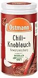Ostmann Gewürze - Chili und Knoblauch Gewürzzubereitung | Würzig-pikanter Geschmack für Fleischgerichte | 40 g in der Streudose