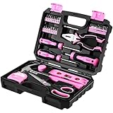 Werkzeugkoffer Werkzeugkasten Werkzeug Koffer Werkzeugset　Werkzeugbox：DEKOPRO　Werkzeugkiste Bestückt　42-tlg.　Universal Komplett mit Werkzeuge Handwerkzeug　－ für Frauen zum Haushalt Werkstatt DIY