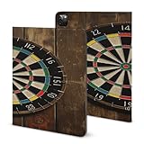 Folio Case for iPad Pro11 Inch 2020/2021iPad Air 5th/4th iPad 10.2 Inch 2020 Generation iPad 10.9 Inch 2022/2020 Dart Board Printed Stand Soft Back Cover