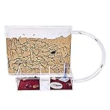 AntHouse - Natürliche Ameisenfarm aus Sand | Medium Set (Sandwich + Futterbox) | Inklusive Ameisenkolonie