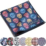 Johans® XXL Mikrofasertuch | Optikerqualität 30x30cm zur Reinigung von Brille, Smartphone, Tablet, Kamera | Brillenputztuch, Displaytuch, Poliertuch