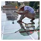 Transparente Polycarbonat-Dachplatten, 1 mm, Endurance-Board, regenfeste Abdeckung für Gewächshäuser, Schuppen, Carports – UV-Schutz – langlebige und zuverlässige Abdeckung
